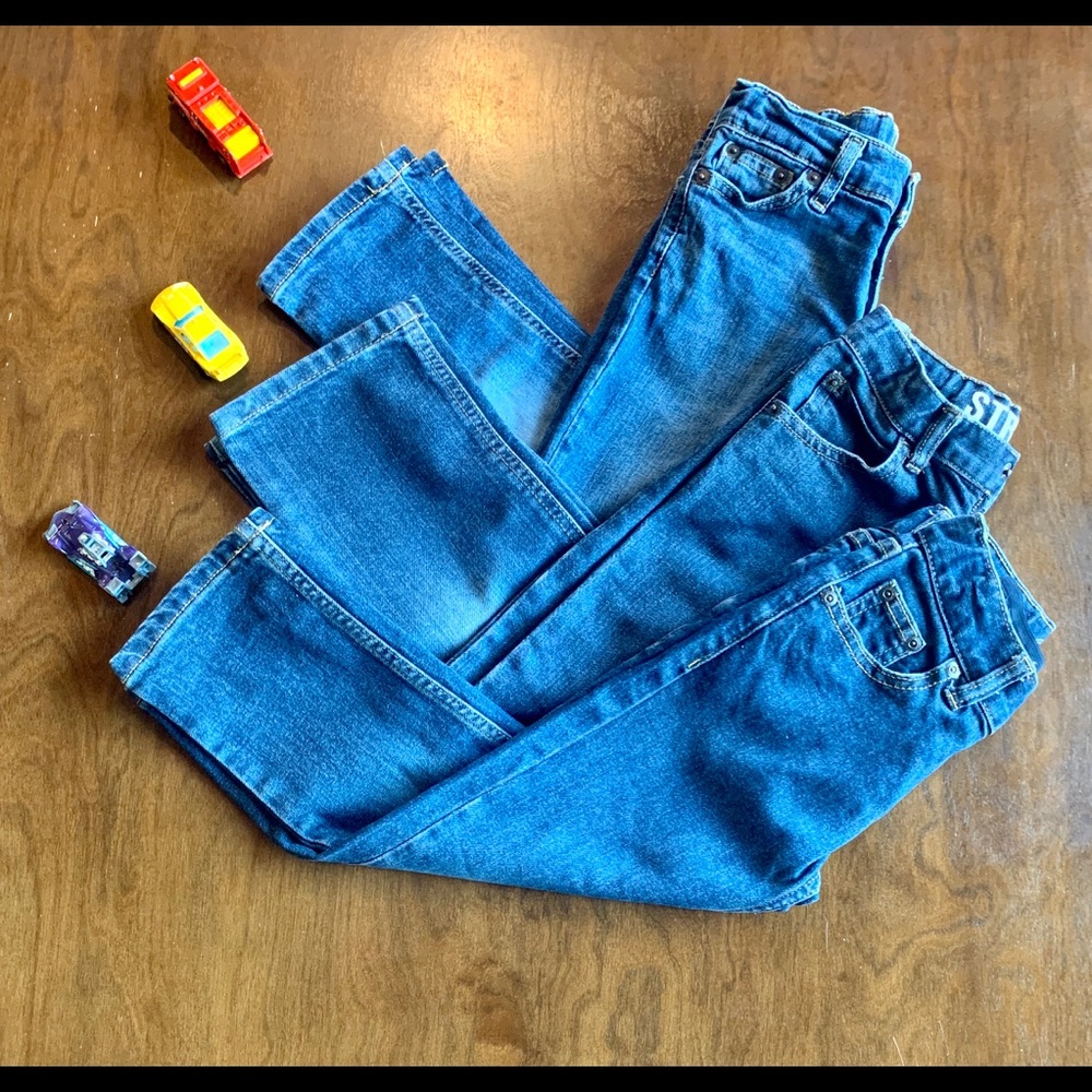 Toddler boy blue jeans